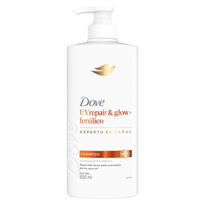 Shampoo Dove UV Repair & Glow Ferúlico1