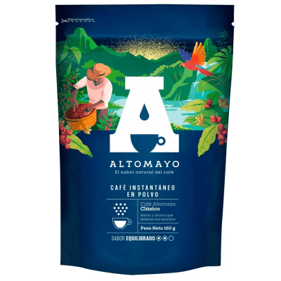 Altomayo Café Clásico Instantáneo Doypack 160gr1