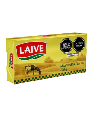 Laive Mantequilla con Sal Barra 100gr
