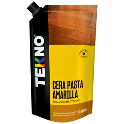 Tekno Cera Pasta Amarilla Doypack 300ml1