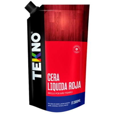 Tekno Cera Líquida Roja Doypack 300ml