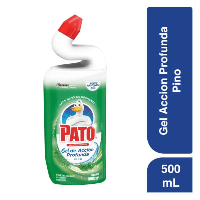 Pato Gel Limpia Inodoros Pino Botella 500ml1