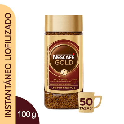 Nescafe Gold Café Instantáneo Frasco 100gr