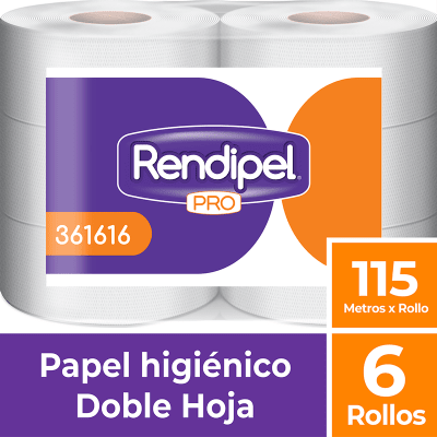 Rendipel Pro Papel Higiénico 100m X 6und