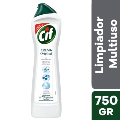 Cif Limpiador en Crema Multiuso Original Botella 750gr