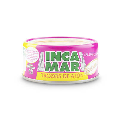 Inca Mar Trozos de Atún en Aceite Vegetal Lata 150gr
