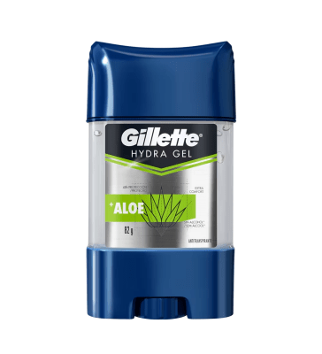 Gillette Antitranspirante Hydra Gel Aloe Frasco 82gr