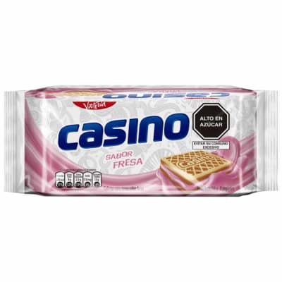Victoria Casino Galleta Sabor Fresa Pack 6und1