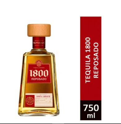 Tequila JOSE CUERVO 1800 Reposado Botella 750ml1