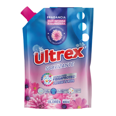 Ultrex Suavizante Fragancia Floral Doypack 900ml