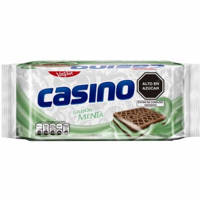 Victoria Casino Galleta Sabor Menta Pack 6und