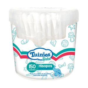 Tuinies Hisopos de Algodón Envase 250und1