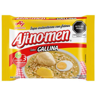 Ajinomen Sopa Instantánea Sabor Gallina Bolsa 80gr1