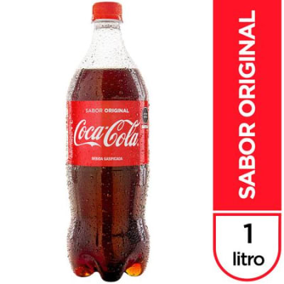 Coca Cola Gaseosa Sabor Original Botella 1lt