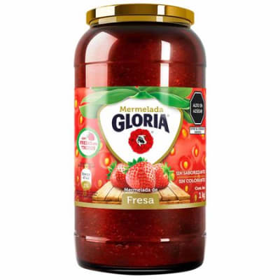 Gloria Mermelada de Fresa Frasco 950gr