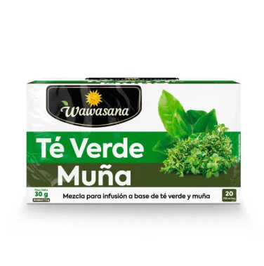 Wawasana Te verde Muña