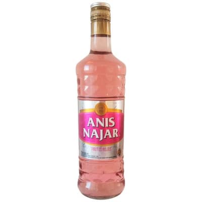 Anisado ANÍS NAJAR FRUTOS ROJOS  Botella 750ml1