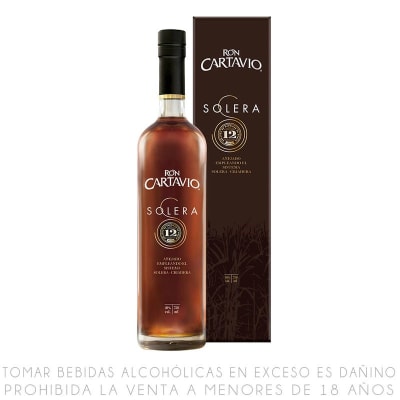 Ron Cartavio Solera 12 Años Botella 750ml