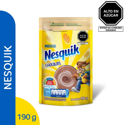 Nesquik Fortificante Sabor Chocolate Doypack 190gr1