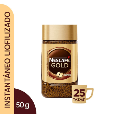 Nescafe Gold Café Instantáneo Frasco 50gr1