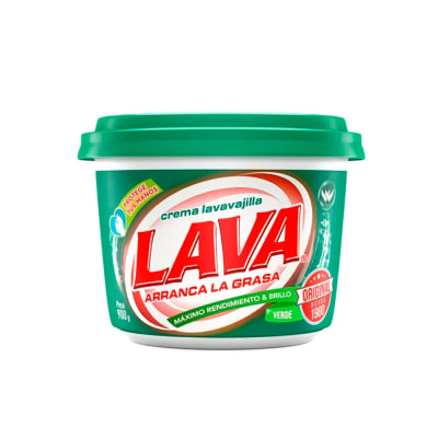 Lava Crema Lavavajilla Verde 850gr