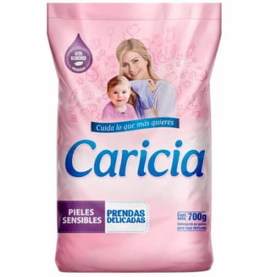Caricia Detergente Polvo Ropa Delicada Bolsa 700gr
