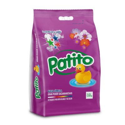 Patito Detergente Polvo Floral Bolsa 5.5kg1