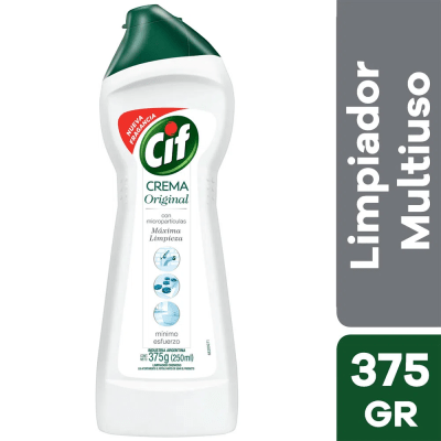 Cif Limpiador en Crema Multiuso Original Botella 375gr