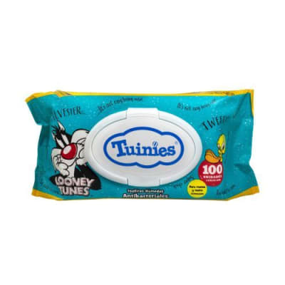 TuiniesToallas Humedas Piolin 100 UND