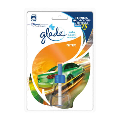 Glade Auto Sport Aromatizante Nitro Repuesto1