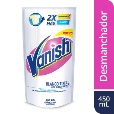 Vanish Quitamanchas Líquido Blanco Total Doypack 300ml1