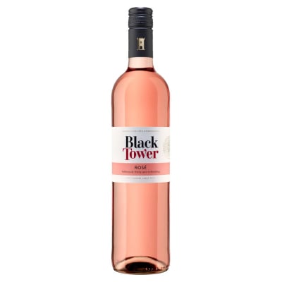 Vino Rosé Black Tower Botella 750ml