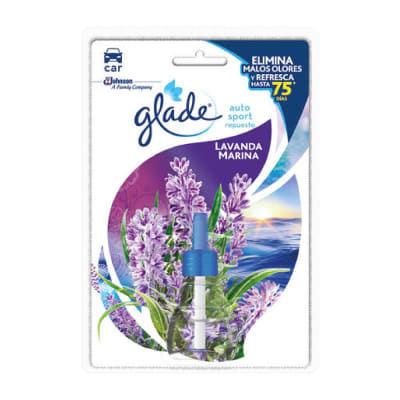 Glade Auto Sport Repuesto Lavanda Marina1