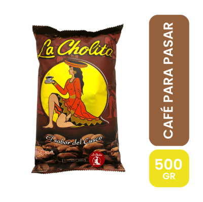 La Cholita Café Tostado y Molido Bolsa 500gr1
