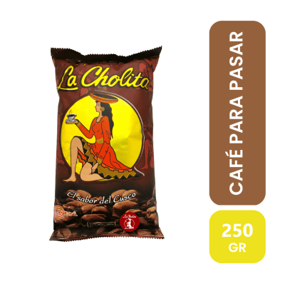 La Cholita Café Tostado y Molido Bolsa 250gr