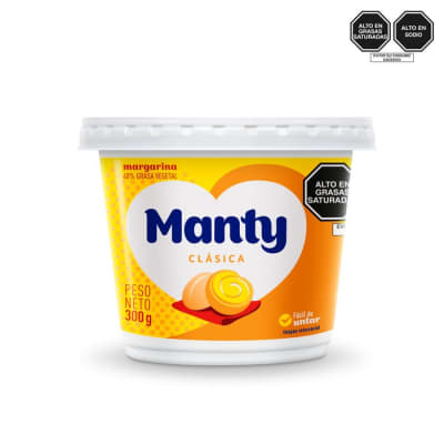 Manty Margarina Clásica Pote 300gr1
