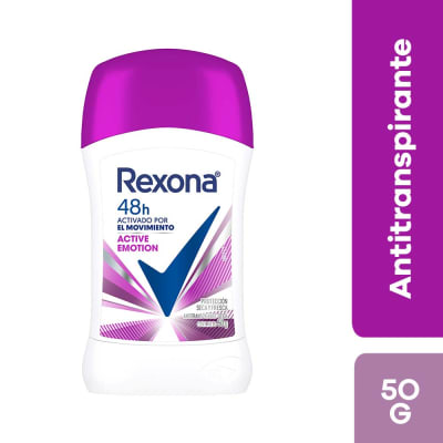 Rexona Antitranspirante Active Emotion Barra 50gr
