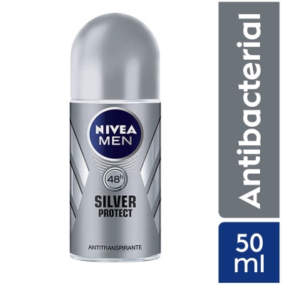 Nivea Men Antitranspirante Silver Protect Roll-On 50ml1