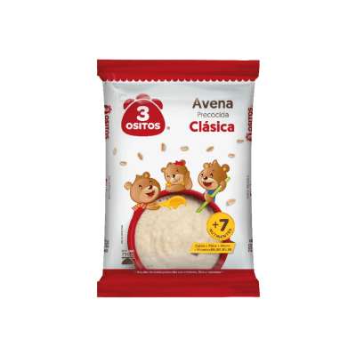 3 Ositos Avena Clásica Bolsa 250gr