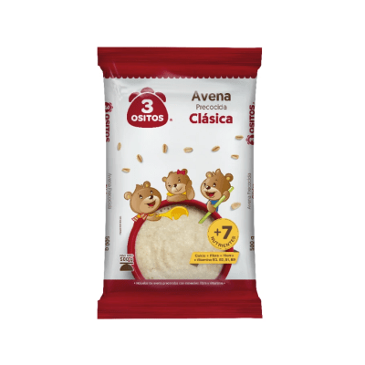 3 Ositos Avena Clásica Bolsa 500gr