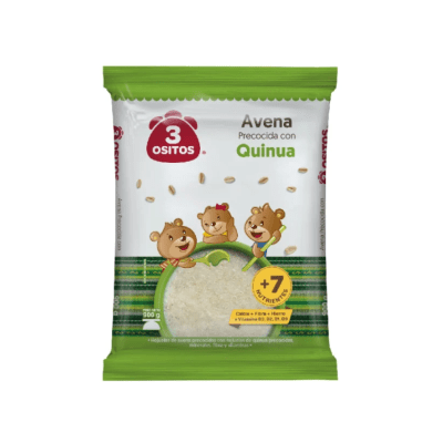 3 Ositos Avena con Quinua Bolsa 900gr
