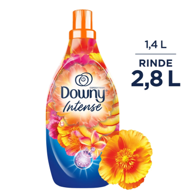 Downy Suavizante Aroma Intense Exótico Botella 1.4lt