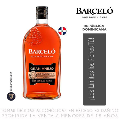 Ron Barceló Gran Añejo Botella 1.75L