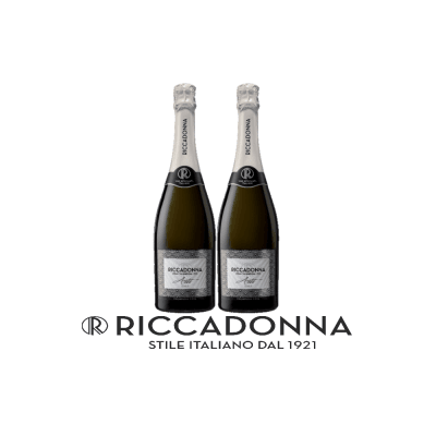 Riccadonna Espumante Asti Botella 750ml Two Pack