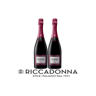 Riccadonna Espumante Ruby Botella 750ml Two Pack