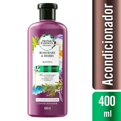 Herbal Essences Acondicionador Rosemary & Herbs Frasco 400ml