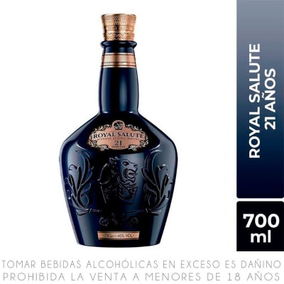 Whisky Chivas Regal Royal Salute 21 Años Botella 700ml