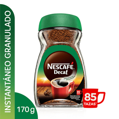 Nescafe Café Descafeinado Frasco 170gr