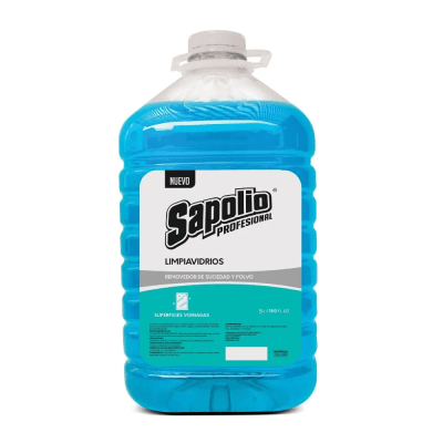 Sapolio Limpiavidrios Multiusos Galón 5lt