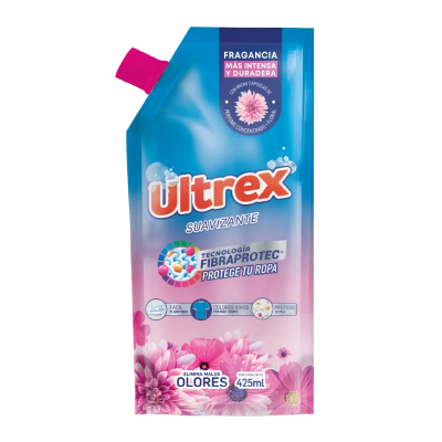 Ultrex Suavizante Fragancia Floral Doypack 425ml